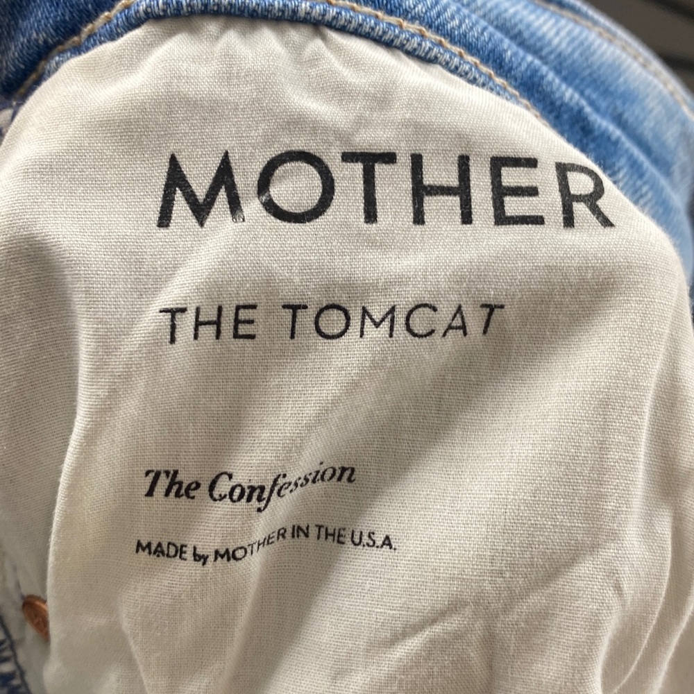 MOTHER Superior The Tomcat Jeans in The Confession Women's 27 - Picture 8 of 13